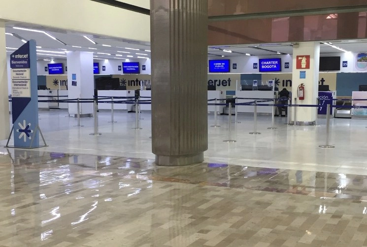Interjet informó cambios en sus operaciones a raíz de la pandemia por Covid-19. Foto Cristina Rodríguez
