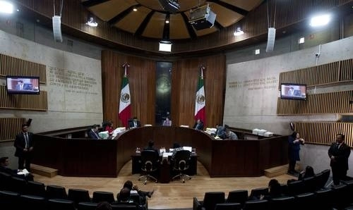 Sesión de la sala superior del Tribunal Electoral del Poder Judicial de la Federación, en imagen de archivo. Foto Cristina Rodríguez 