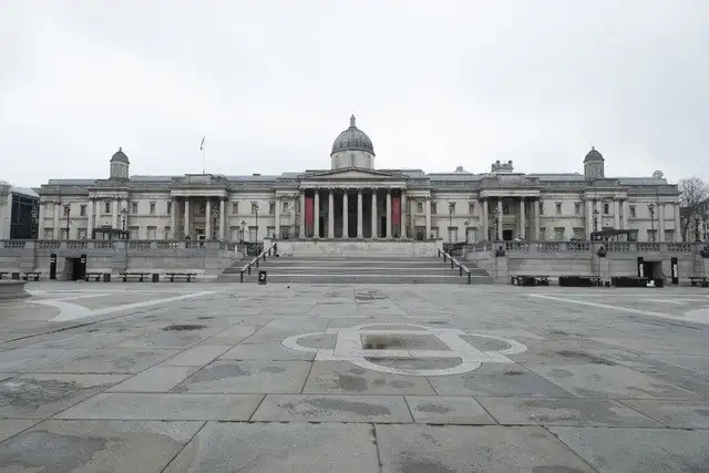 En la Plaza de Trafalgar, en el centro de Londres. Foto Xinhua