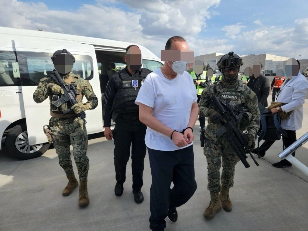 César Duarte Jáquez, ex gobernador del estado de Chihuahua, se encuentra preso en el Cereso 1 de Aquiles Serdán desde junio de 2022, cuando fue extraditado por EU. Foto Cuartoscuro 