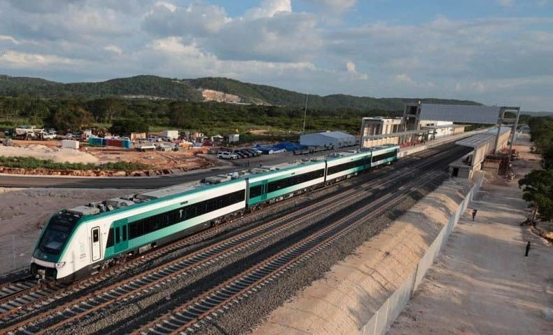 El Tren Maya rumbo a Mérida, Yucatán. Foto Cuartoscuro