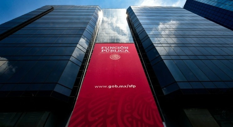 Edificio de la Secretaría de la Función Pública en la capital del país. Foto tomada del Facebook de @sfpmx  