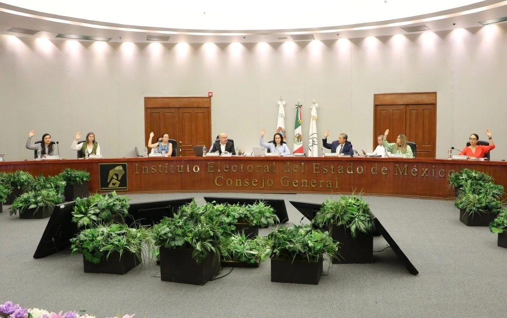 La distribución del material electoral a los presidentes de las mesas de casilla se realizará entre el 27 al 31 de mayo. Foto @IEEM_MX 