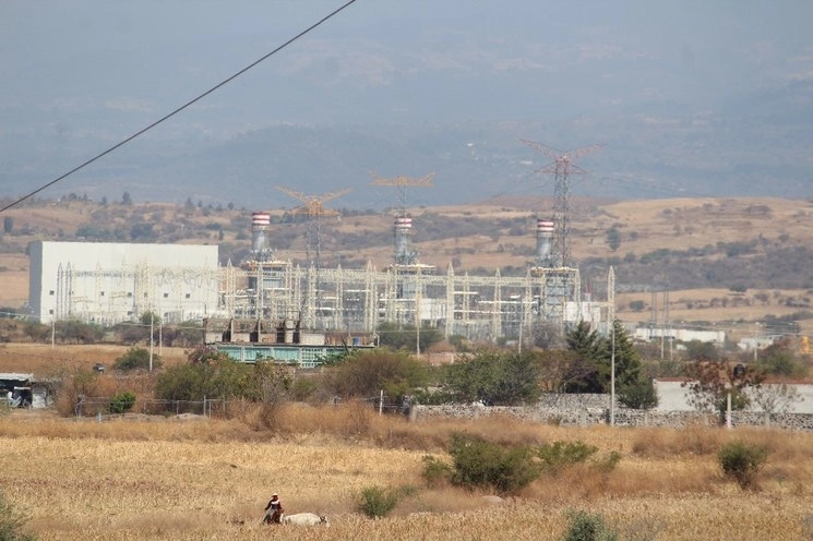 Panorámica de una de las termoeléctricas de las dos que se proyectan instalar en Morelos. Foto Rubicela Morelos/ Archivo