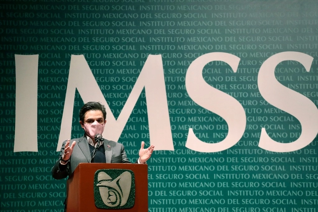 Zoé Robledo, director del IMSS, el pasado 7 de octubre. Foto: Luis Castillo