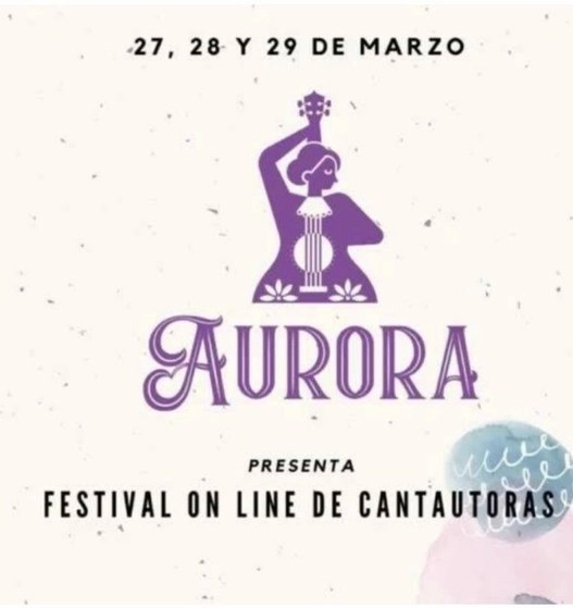 En el festival online participarán más de 20 cantautoras de Venezuela, Estados Unidos, Colombia, Argentina, España y México. Imagen tomada del Festival Online de Cantautoras