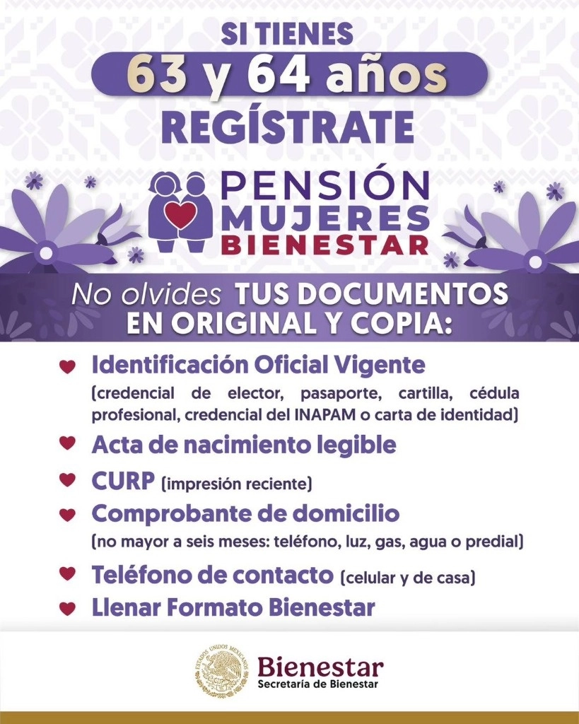 El trámite se debe realizar en los distintos Módulos del Bienestar disponibles en el país, mismo que operan de lunes a sábado, de 10 a 16 horas. Imagen tomada de https://www.gob.mx/bienestar