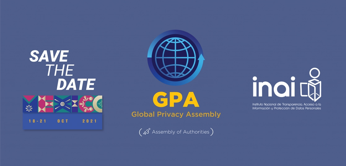 El Inai será el anfitrión de este evento internacional que reunirá a más de 130 autoridades de protección de datos y privacidad de 80 países. Imagen tomada del sitio de https://gpamexico2021.org/