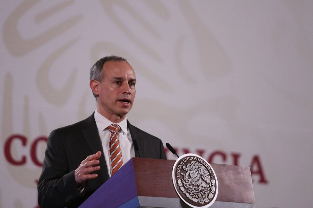 El subsecretario de Prevención y Promoción de la Salud, Hugo López-Gatell, durante la conferencia presidencial matutina en Palacio Nacional, en la Ciudad de México, el 29 de septiembre de 2020. Foto Cuartoscuro