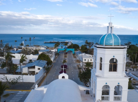 Panorámica de una de las vistas del Complejo turístico de las Islas Marías. Imagen tomada de https://visitaislasmarias.com/