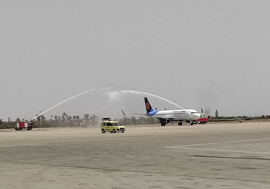 El vuelo de Israir partió de Tel Aviv con rumbo a Marrakech con unos 100 turistas israelíes. Foto Twitter 
@MtzPatrick

