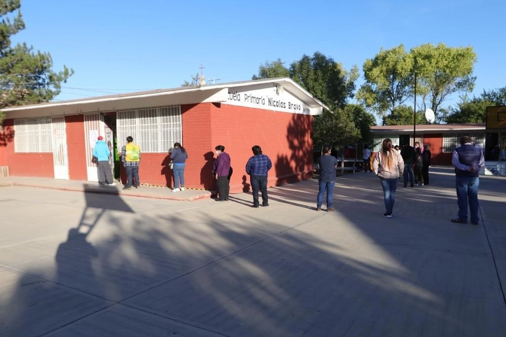 El Instituto Nacional Electoral registró la instalación y apertura de 675 casillas al corte de las 8:40 de la mañana. Foto cortesía INE