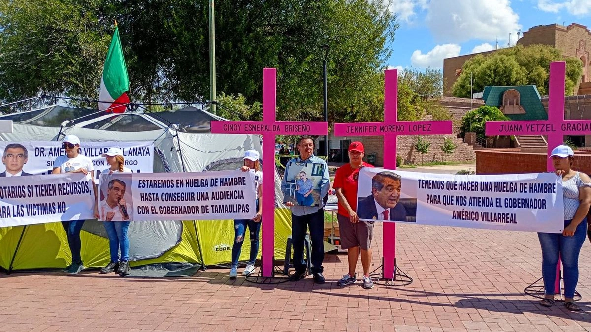 Las manifestantes durante la protesta. Foto 