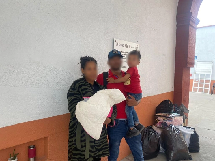 El Instituto Nacional de Migración asistió a una mujer originaria de Venezuela con embarazo a término que soportó los dolores de parto en el periplo hacia Estados Unidos. Foto cortesía INM