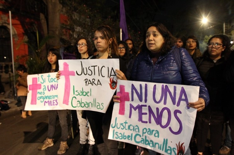 Protesta en contra del feminicidio en imagen de archivo. Foto María Luisa Severiano