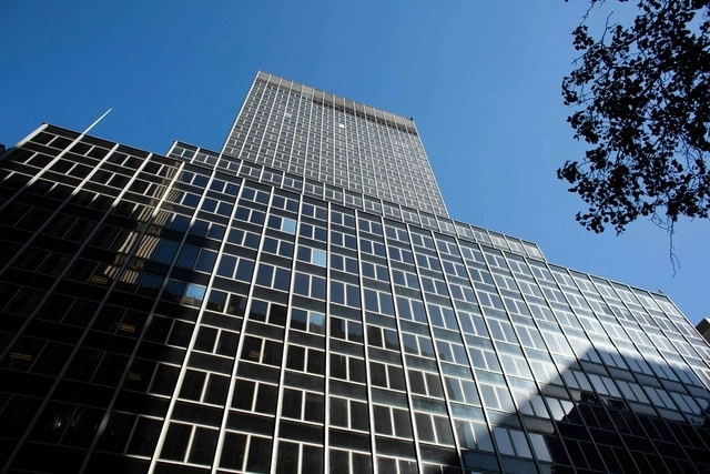 Sede de Pfizer en Nueva York, Estados Unidos. Foto Afp