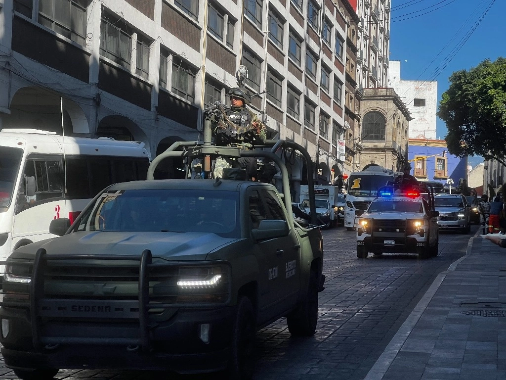 Ante la falta de elementos policiacos a nivel municipal y estatal, las fuerzas federales apoyan en tareas de seguridad en el estado de Morelos. Foto Rubicela Morelos 