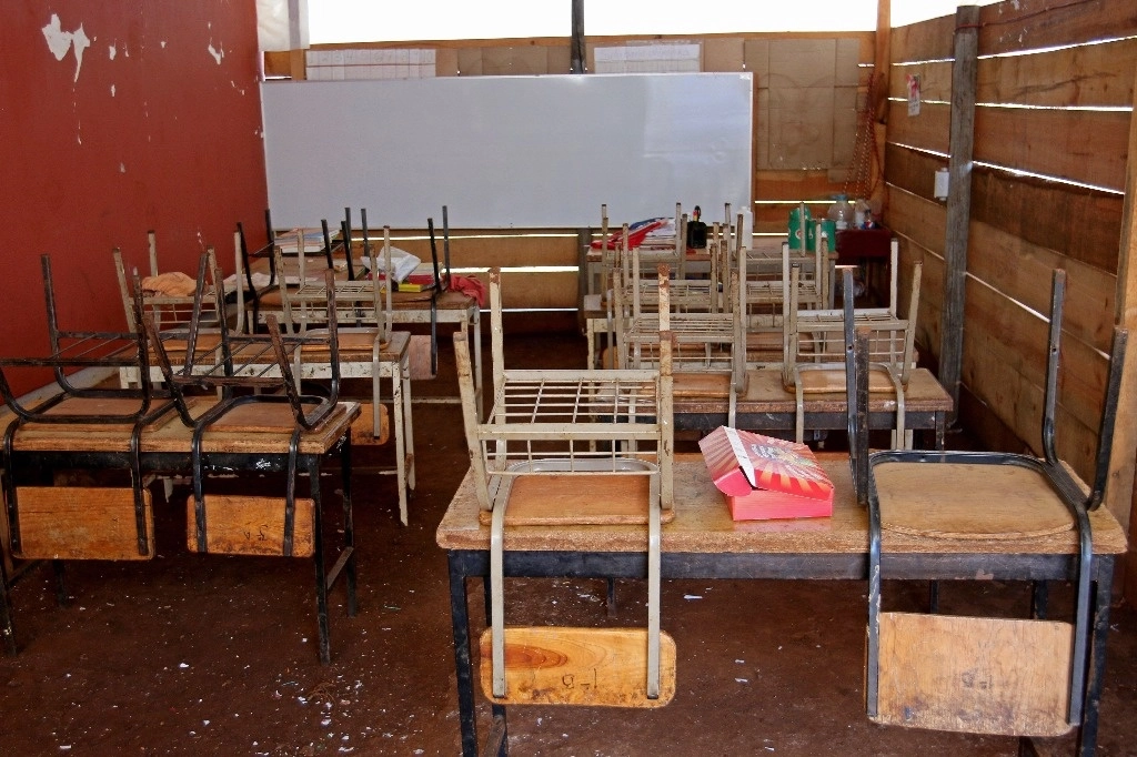 La problemática de los docentes en las escuelas biculturales wixaritari en Tatei Kie no se restringe a la promoción de Villalobos, sino que se ha acentuado en años recientes y ha motivado paros desde 2018. Foto Cuartoscuro/ Archivo 
