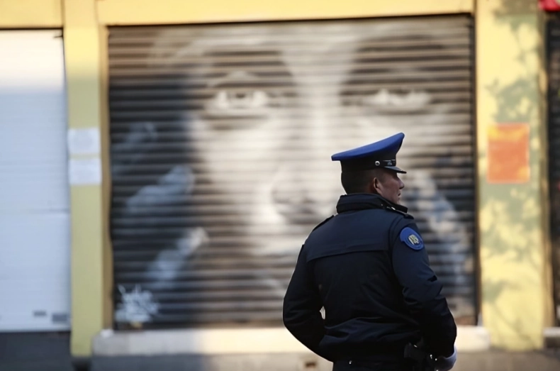 Elemento de la Policía Auxiliar en imagen de archivo. Foto Luis Castillo