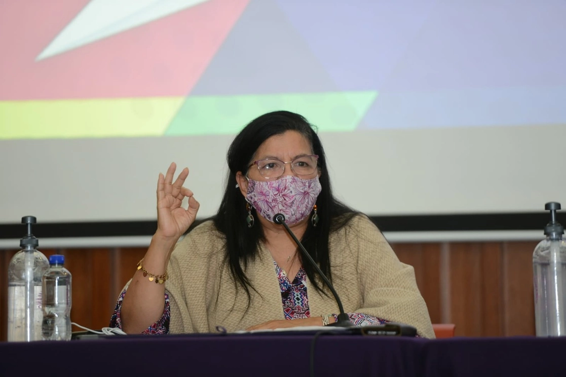 Nashieli Ramírez, presidenta de la Comisión de Derechos Humanos de la Ciudad de México. Foto Tomada del Twitter @CDHCMX
