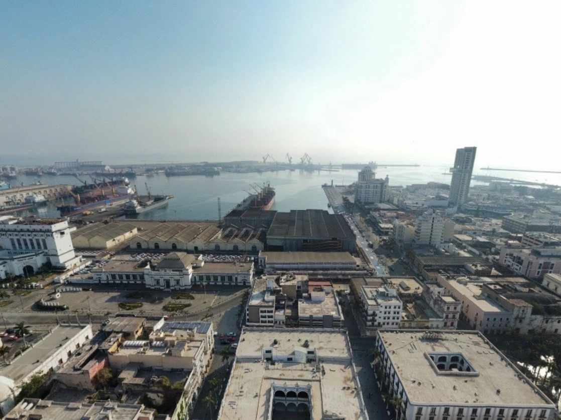 La zona centro del Puerto de Veracruz. Imagen tomada de Google Street View