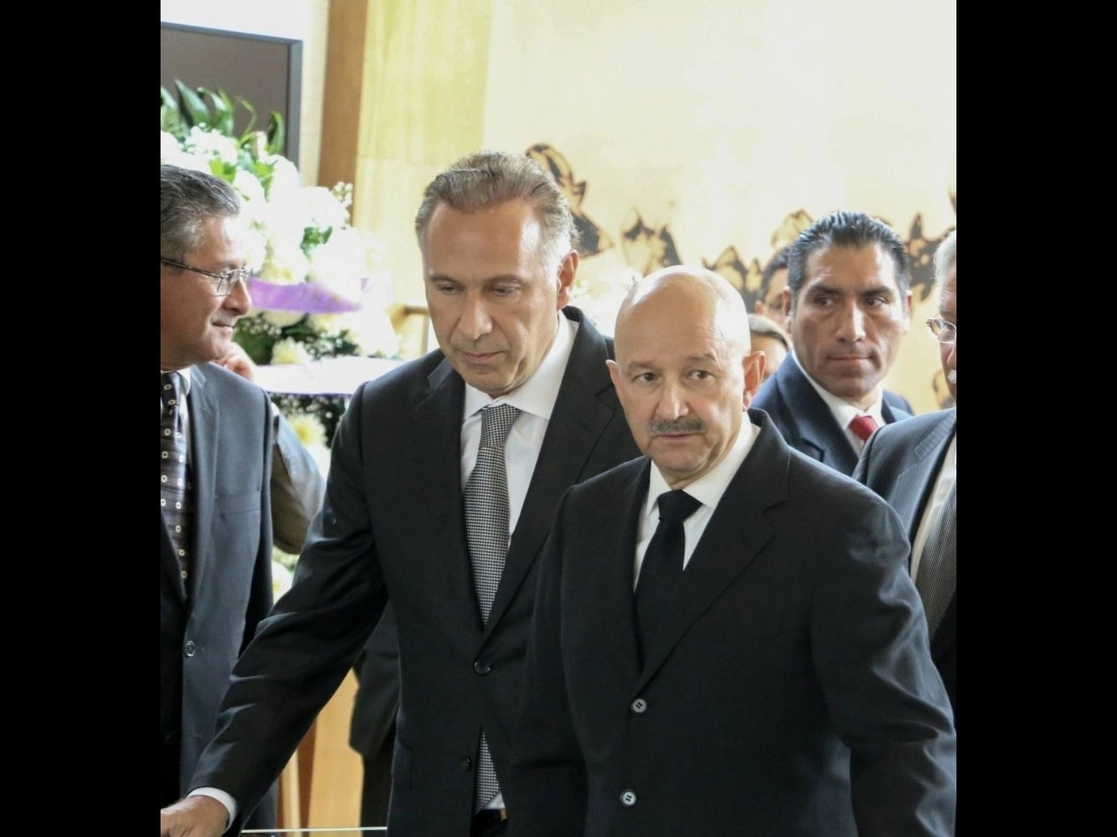 Juan Collado y el ex presidente Carlos Salinas de Gortari, el 9 de julio de 2019. Foto Cuartoscuro