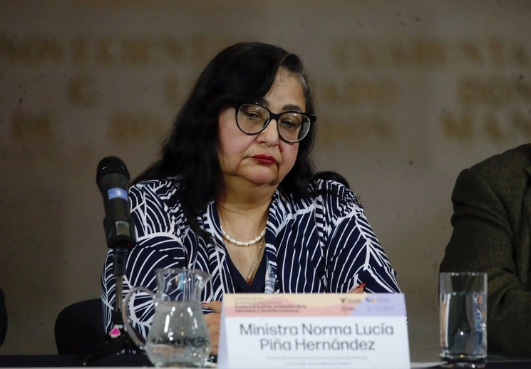 La presidenta de la Suprema Corte de Justicia de la Nación, Norma Lucía Piña Hernández, Foto Cristina Rodríguez / Archivo