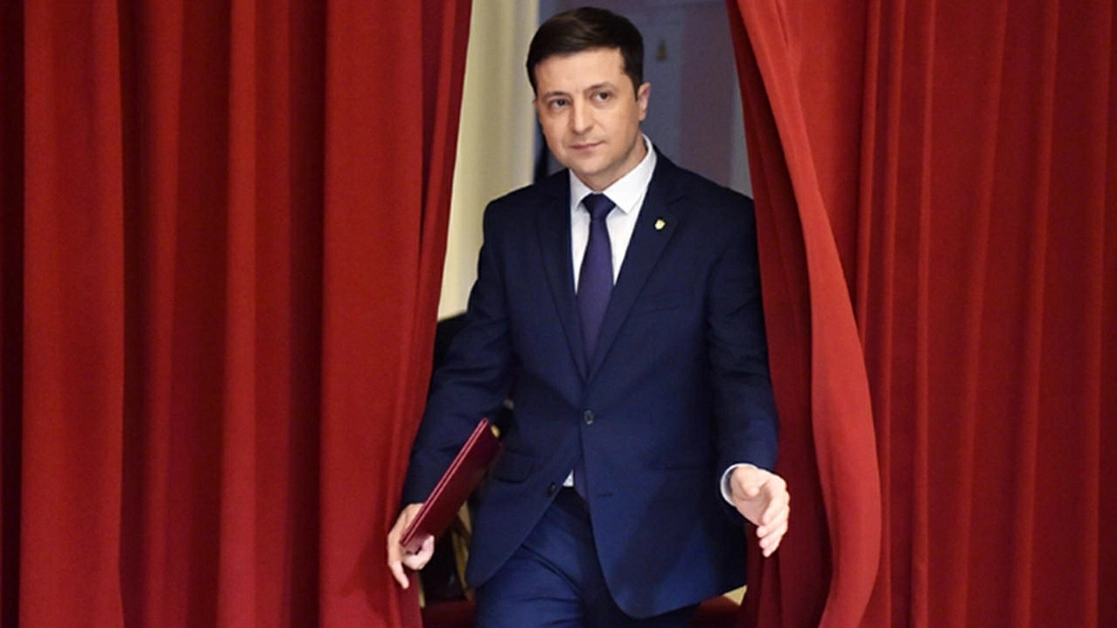 El presidente ucranio Volodymyr Zelensky afirmó que habrá guerra en la región oriental que no se supedita a Kiev y que es respaldada por Rusia, conocida como Donbas, hasta que Ucrania ingrese a la OTAN. Foto Afp / Archivo 