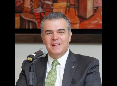 Francisco Cervantes Díaz, líder del Consejo Coordinador Empresarial, en imagen de archivo. Foto tomada del Twitter @cceoficialmx