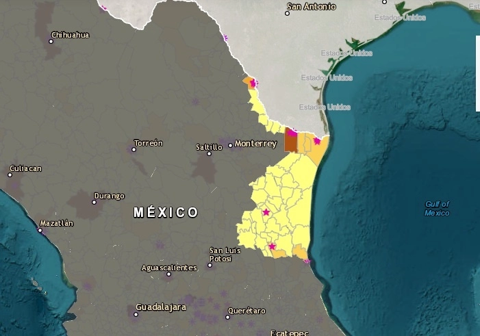 La estación de monitoreo también se mantiene en constante comunicación con la vecina ciudad de Laredo, Texas, y el Centro de Detección de Tormentas de Estados Unidos. Foto cambioclimatico.gob.mx