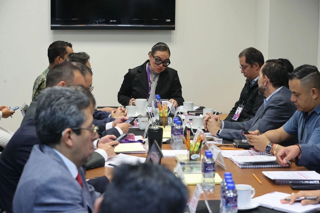 Mesa operativa de seguridad de la jornada electoral.
