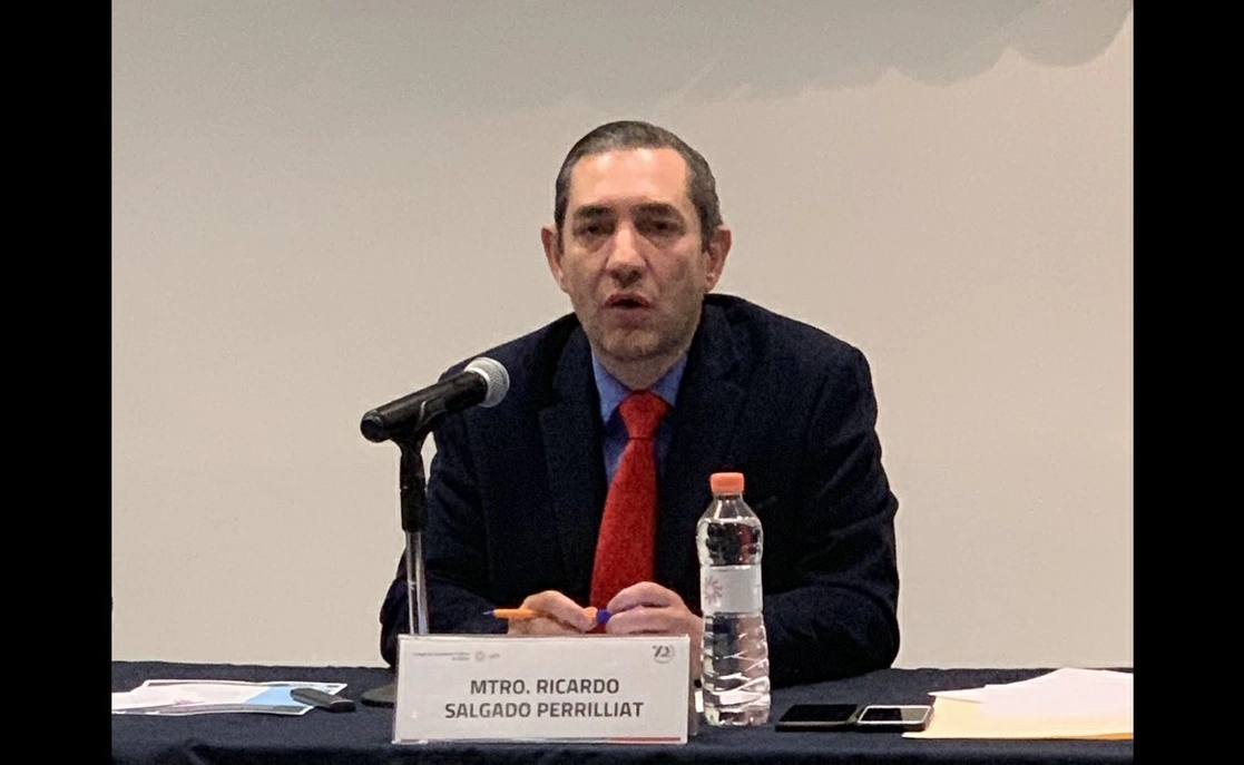 Ricardo Salgado Perrillat, secretario técnico de la Secretaría Ejecutiva del Sistema Nacional Anticorrupción. Foto Tomada del Twitter @CPCSNA 