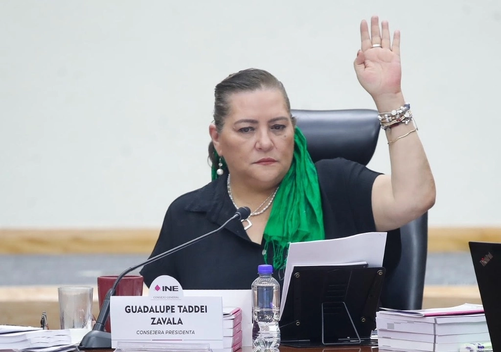 La consejera presidenta del INE, Guadalupe Taddei en imagen de archivo. Foto Cristina Rodríguez