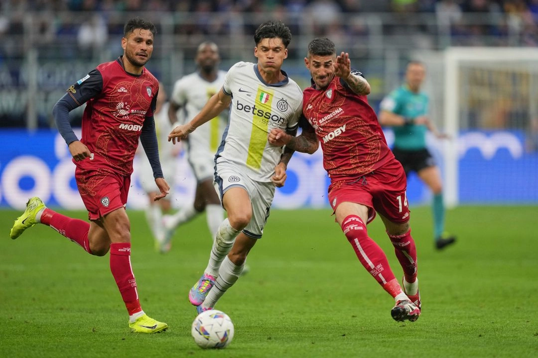 Inter de Milán se impuso 3-1 a Cagliari en juego de la fecha 32 de la Serie A. Foto 