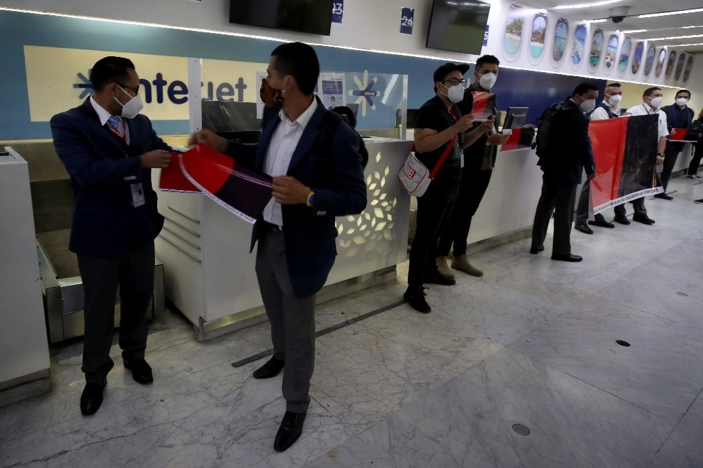 Entre los planes para el regreso de Interjet está apalancar el fin de la huelga con una quinta parte de lo que se debe a trabajadores. Foto José Antonio López 