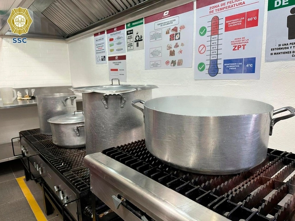 La SSC refrendó su compromiso en ofrecer alimentos de calidad a las personas privadas de la libertad. Foto Proporcionada por la SSC CDMX