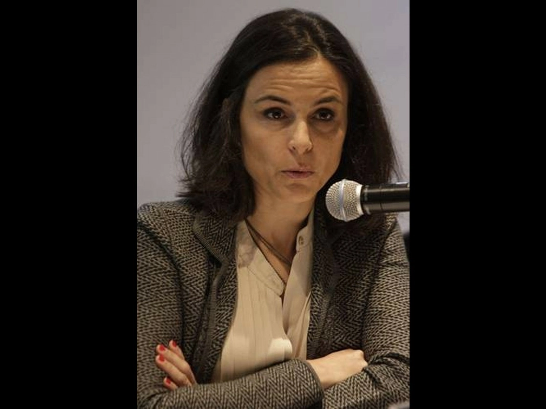 En imagen de archivo, Alejandra Palacios Prieto, presidenta de la Comisión Federal de Competencia Económica (Cofece). Foto Yazmín Ortega Cortés 
