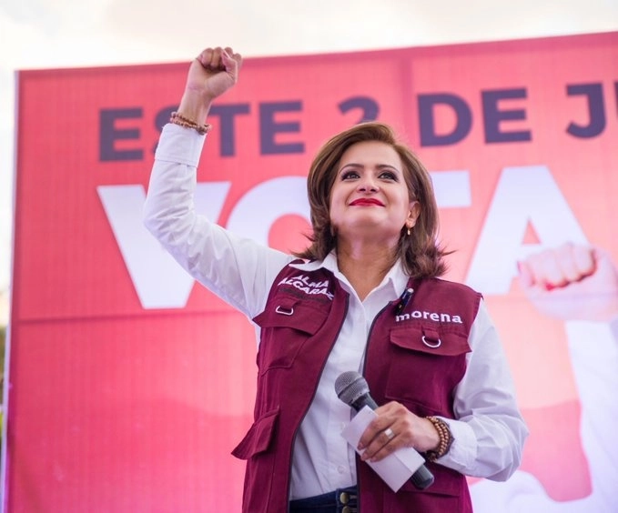 La candidata de Morena señaló que el actual gobierno panista busca un uso corruptor con las tarjetas. Foto de su perfil de X