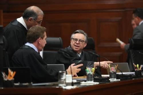 Sesión del pleno de la Suprema Corte de Justicia de la Nación. Foto José Antonio López