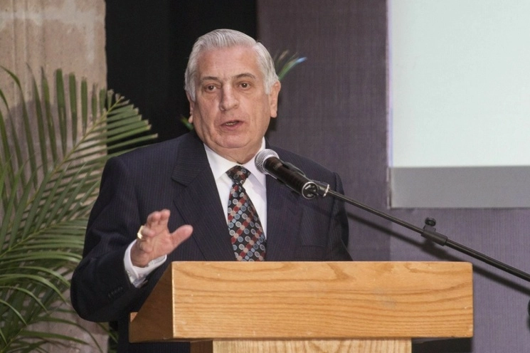 El ex mandatario de Tabasco, Arturo Núñez Jiménez, el 16 de julio de 2014. Foto Cuartoscuro
