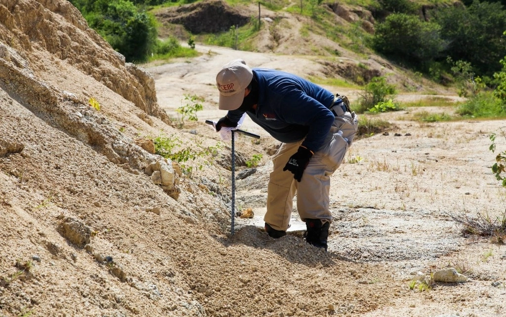 A raíz de los primeros indicios la FGE realizó el aseguramiento del rancho Aparicio y solicitó la autorización correspondiente a un juez para que se puedan realizar actos de investigación. Foto Cuartoscuro