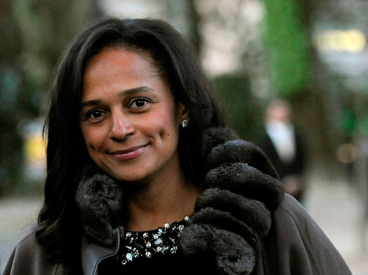 Isabel dos Santos desvió cientos de millones de dólares de dinero público hacia cuentas personales en paraísos fiscales. Foto Afp