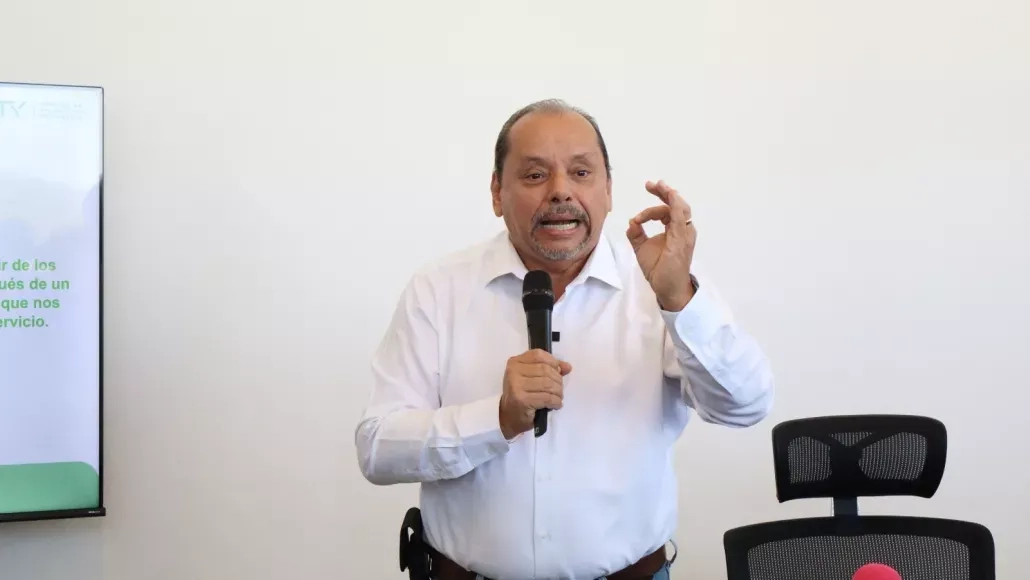 Jacinto Sosa dio una conferencia donde informó que ya se interpuso una denuncia. Foto