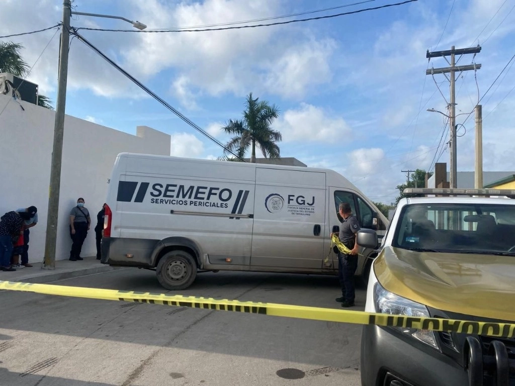 La Fiscalía de Justicia de Tamaulipas abrió una carpeta de investigación por el feminicidio de una madre frente a sus hijos. Foto ‘La Jornada’