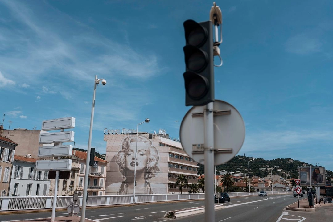 Corte de electricidad en Cannes, Francia, el 24 de mayo de 2025.