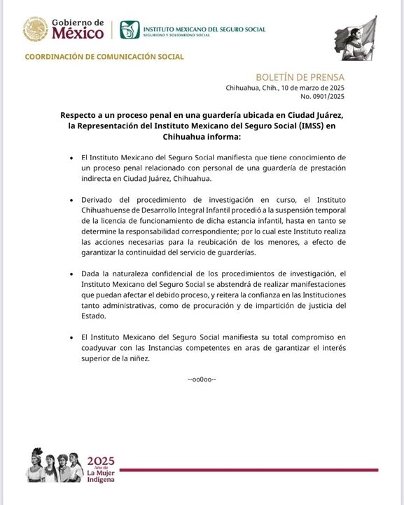 El IMSS señaló que suspendió la licencia, en un comunicado. Foto