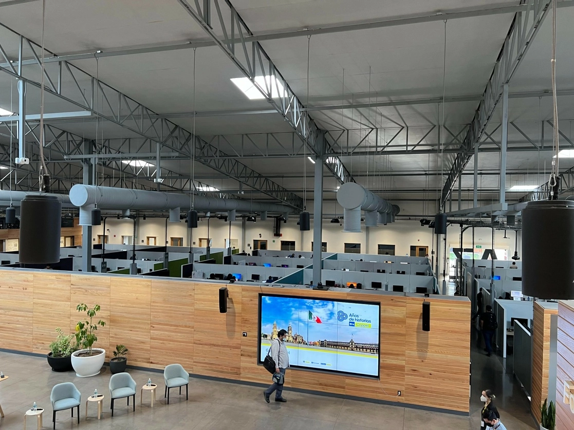 El llamado Campus Digital, que se encuentra en un terreno de 52 mil metros cuadrados. Foto Alejandro Alegría