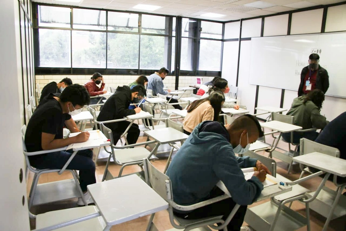 El Instituto Politécnico Nacional informó que este fin de semana aplica el Examen de Admisión Complementario correspondiente al ciclo escolar 2021-2022, del nivel superior. Foto tomada de la cuenta de Twitter @IPN_MX