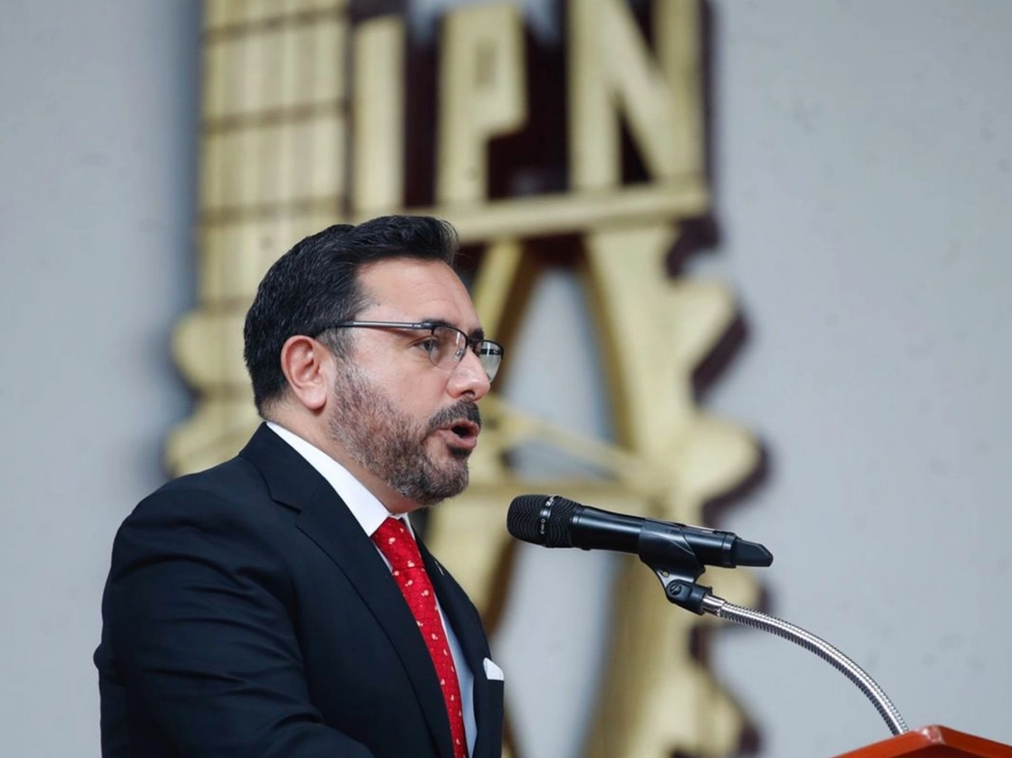 El director general del Instituto Politécnico Nacional, Arturo Reyes Sandoval, encabezó la inauguración del Primer Foro Internacional del IPN Conectando al Mundo, en el Centro Histórico y Cultural Juan de Dios Bátiz, en la Unidad Profesional Lázaro Cárdenas, en la Ciudad de México, el 22 de junio de 2022. Foto Cristina Rodríguez