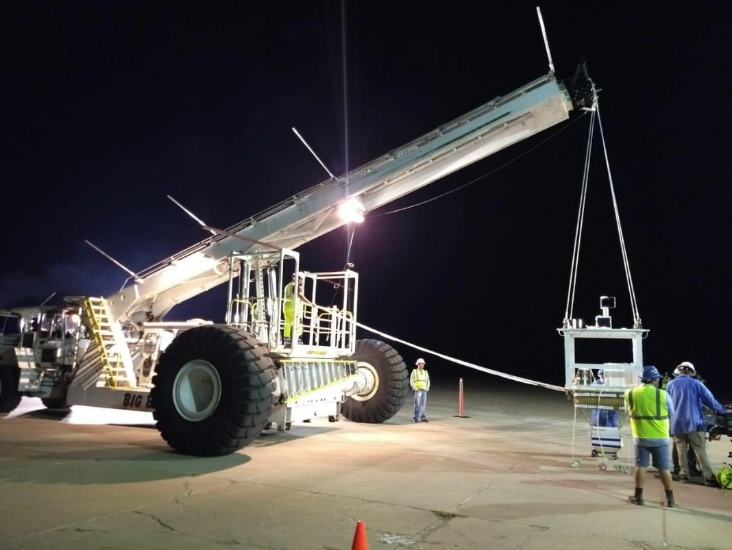 El IPN ya había participado en un vuelo suborbital coordinado por la NASA, a través de la Misión FY19-FTS en la que colaboró con el módulo EMIDSS-1. Foto de archivo tomada del Twitter @IPN_MX